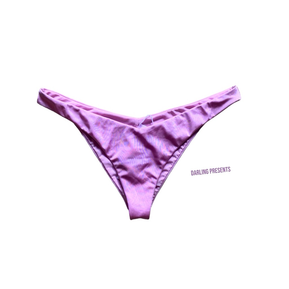 Billabong High Bikini Swim Bottom Women Color Pink Size XL